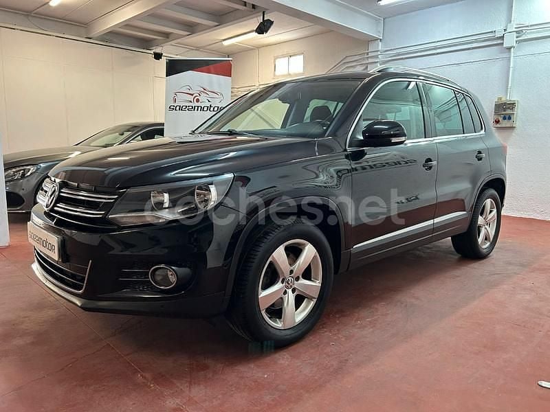 Negro Usado 2012 VW Tiguan Sport SUV | 11.750 € (Precio justo) - Imagen 1/4
