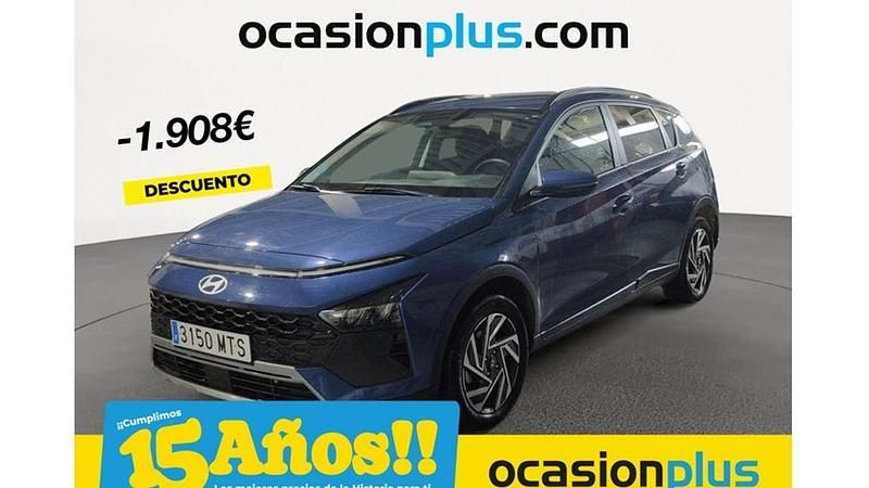 Azul Usado 2024 Hyundai Bayon SUV | 19.082 € (Un poco caro) - Imagen 1/4