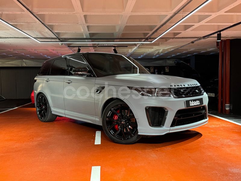 Negro Usado 2021 Land Rover Range Rover Sport SVR SUV | 82.900 € - Imagen 1/4