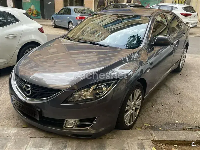 Usado Mazda 6 Active 163 CV (119 kW) 2009 Gris / plata Berlina