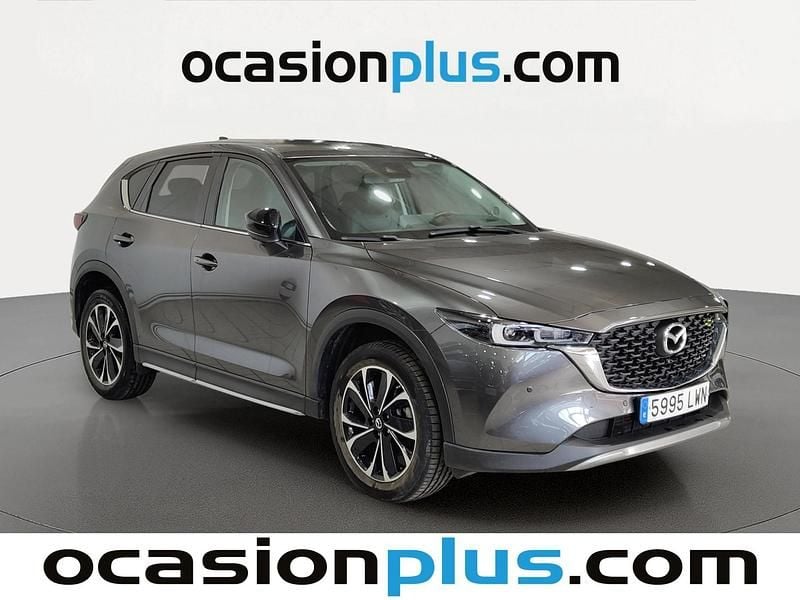 Usado Mazda CX-5 Newground 150 CV (110 kW) 2022 Gris SUV