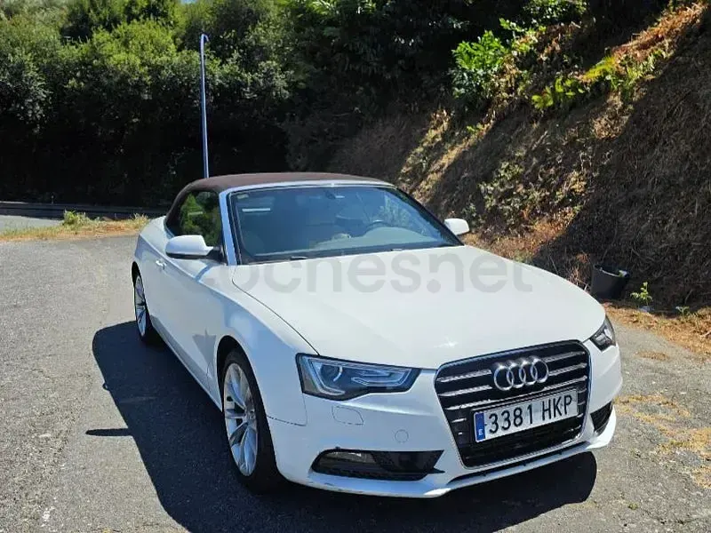 Usado Audi A5 Cabriolet 204 CV (150 kW) 2012 Blanco Descapotable