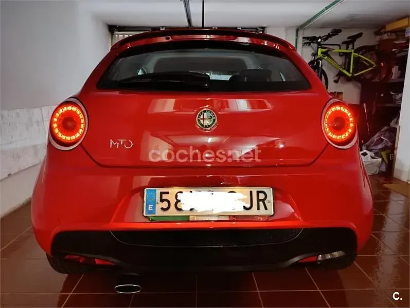 Usado Alfa Romeo MiTo Distinctive 120 CV (88 kW) 2008 Rojo Utilitario