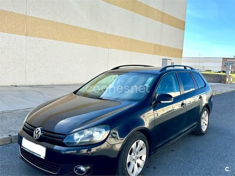 Usado VW Golf VI Advance 105 CV (77 kW) 2010 Negro Utilitario