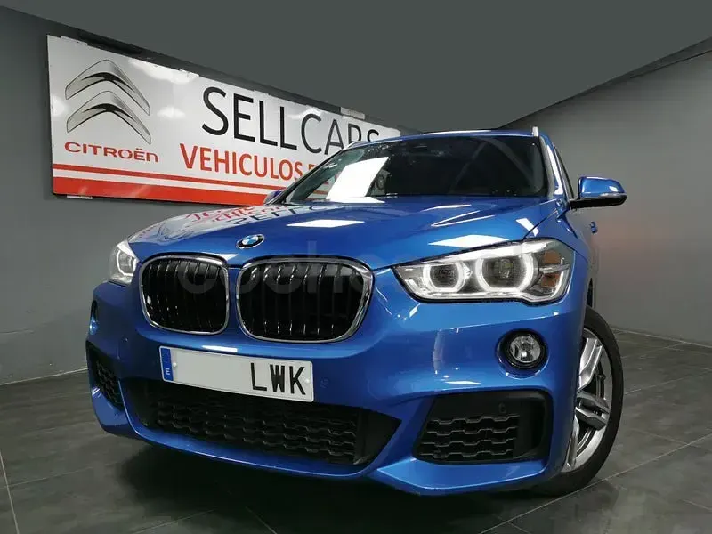 Usado BMW X1 140 CV (102 kW) 2018 Azul SUV