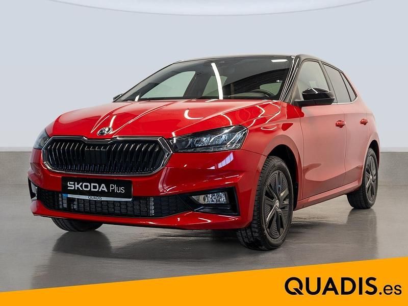 Usado Skoda Fabia 115 CV (84 kW) 2024 Rojo Utilitario