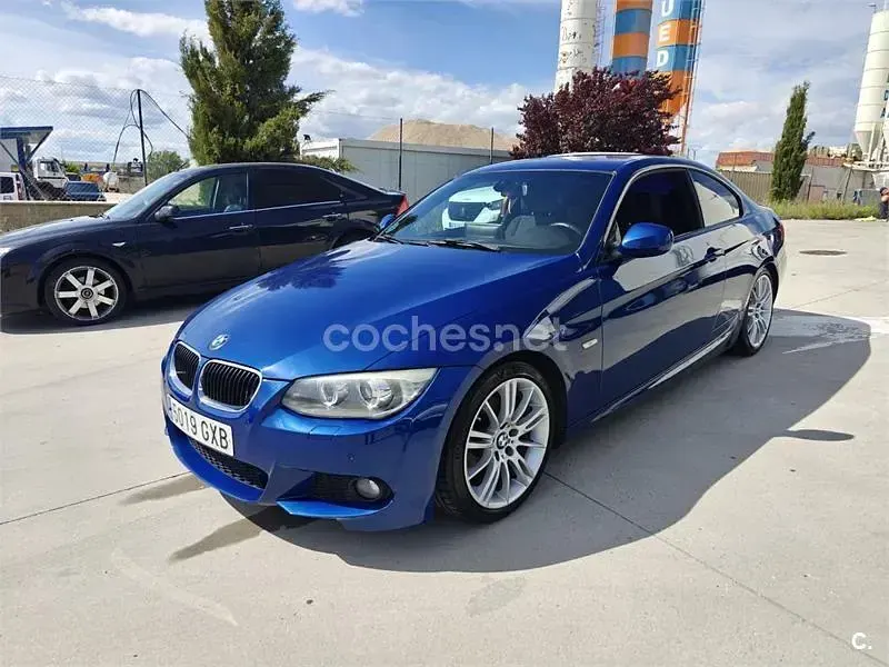Usado BMW 320 170 CV (125 kW) 2010 Azul Coupe