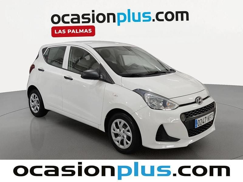 Usado Hyundai i10 66 CV (48 kW) 2017 Blanco Utilitario