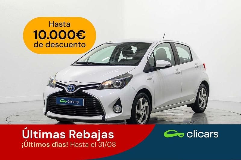 Blanco Usado 2016 Toyota Yaris Hybrid Active Utilitario | 13.590 € (Precio justo) - Imagen 1/4