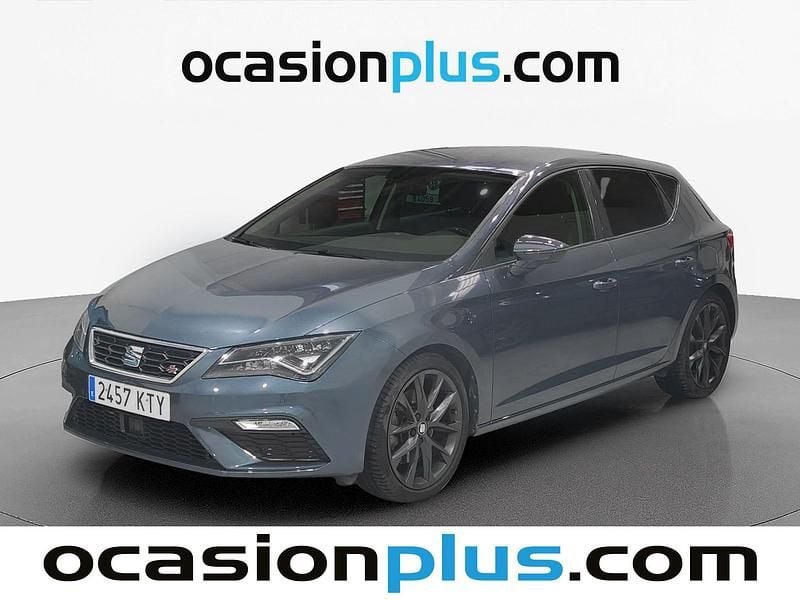 Usado Seat Leon FR 190 CV (139 kW) 2019 Gris Utilitario