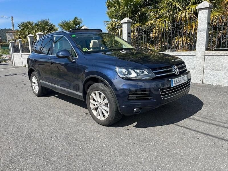 Usado VW Touareg 245 CV (180 kW) 2014 Azul SUV