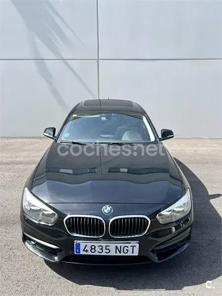 Usado BMW 116 Efficient Dynamics 116 CV (85 kW) 2015 Negro Utilitario