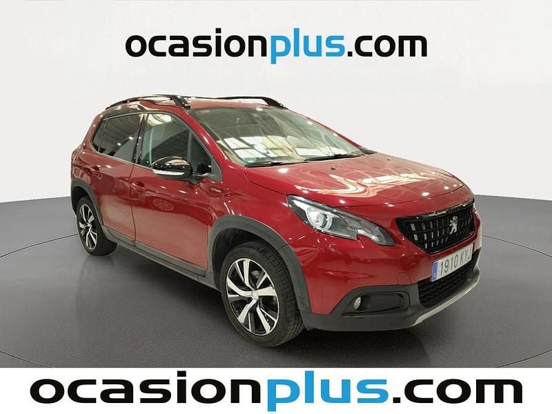Usado Peugeot 2008 GT-line 131 CV (96 kW) 2019 Rojo SUV