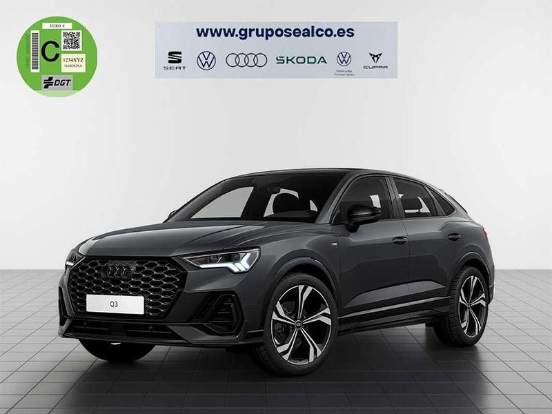 Gris Usado 2022 Audi Q3 Sportback Premium SUV | 37.990 € (Un poco caro) - Imagen 1/4