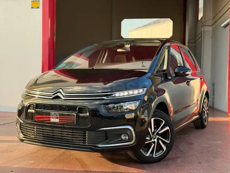 Usado Citroën C4 SpaceTourer Feel 130 CV (95 kW) 2019 Negro Monovolumen