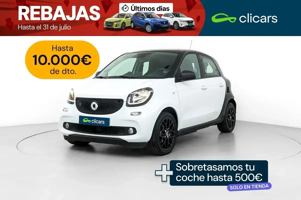 Usado Smart ForFour Electric Drive Passion 60 kW (82 CV) 2019