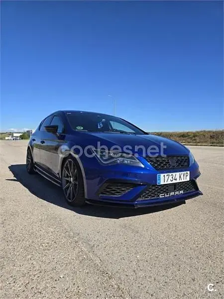 Usado Seat Leon CUPRA 290 CV (213 kW) 2019 Azul Berlina