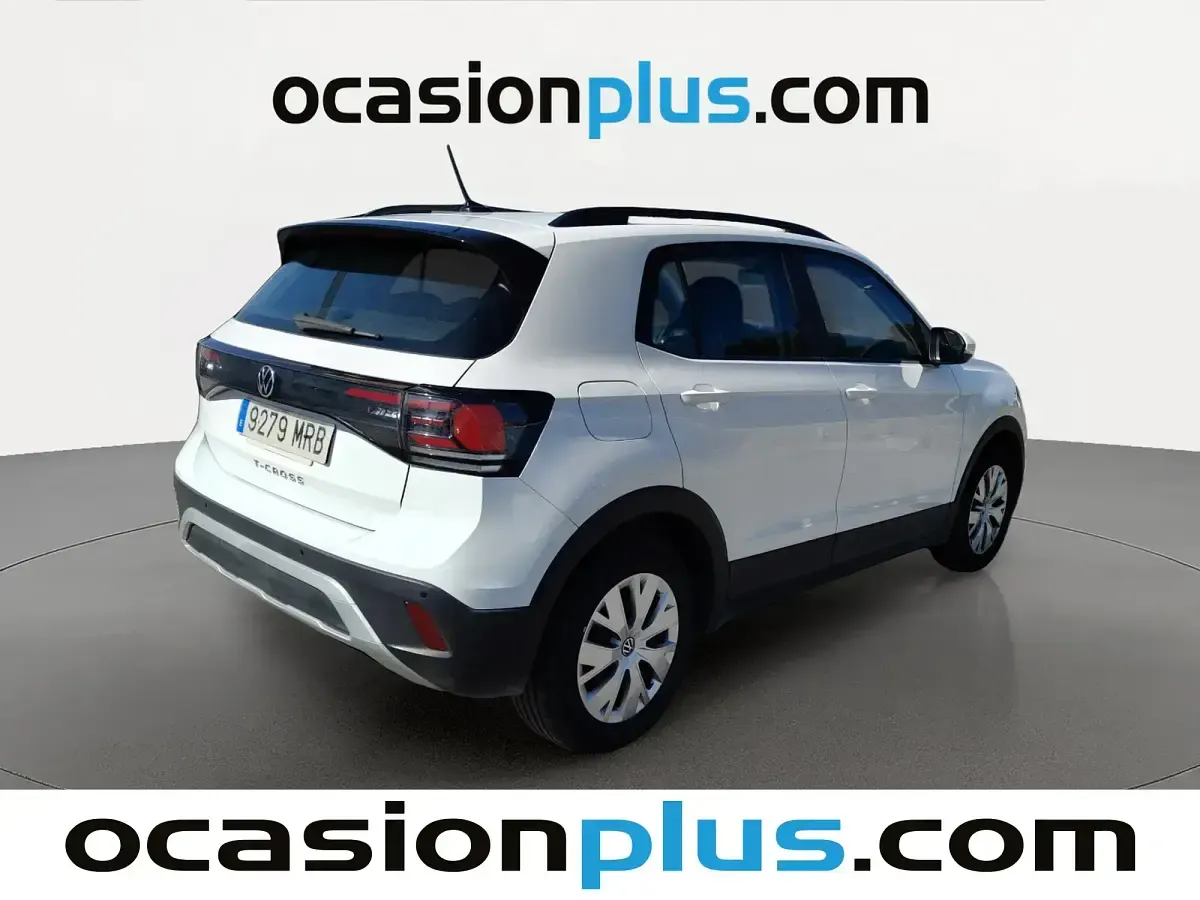 Usado VW T-Cross 95 CV (69 kW) 2024 Blanco SUV