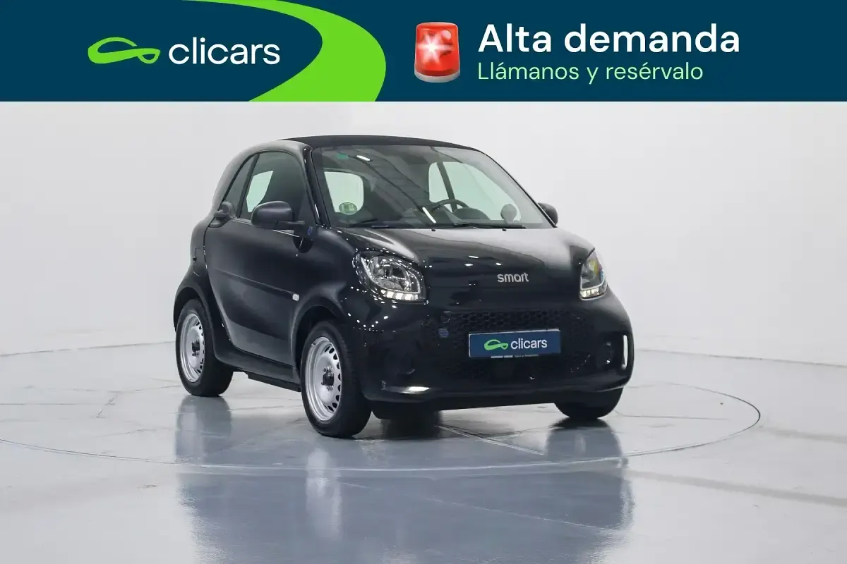 Usado Smart ForTwo Electric Drive 60 kW (82 CV) 2021 Negro Coupe