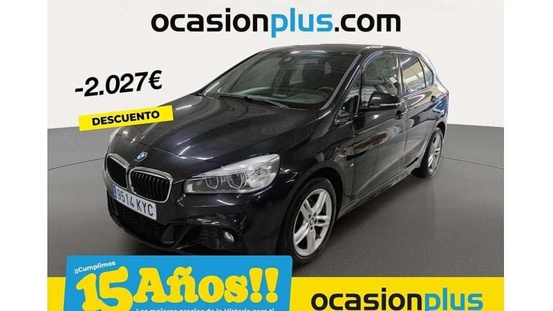 Negro Usado 2019 BMW 218 Active Tourer Monovolumen | 20.273 € (Precio justo) - Imagen 1/4