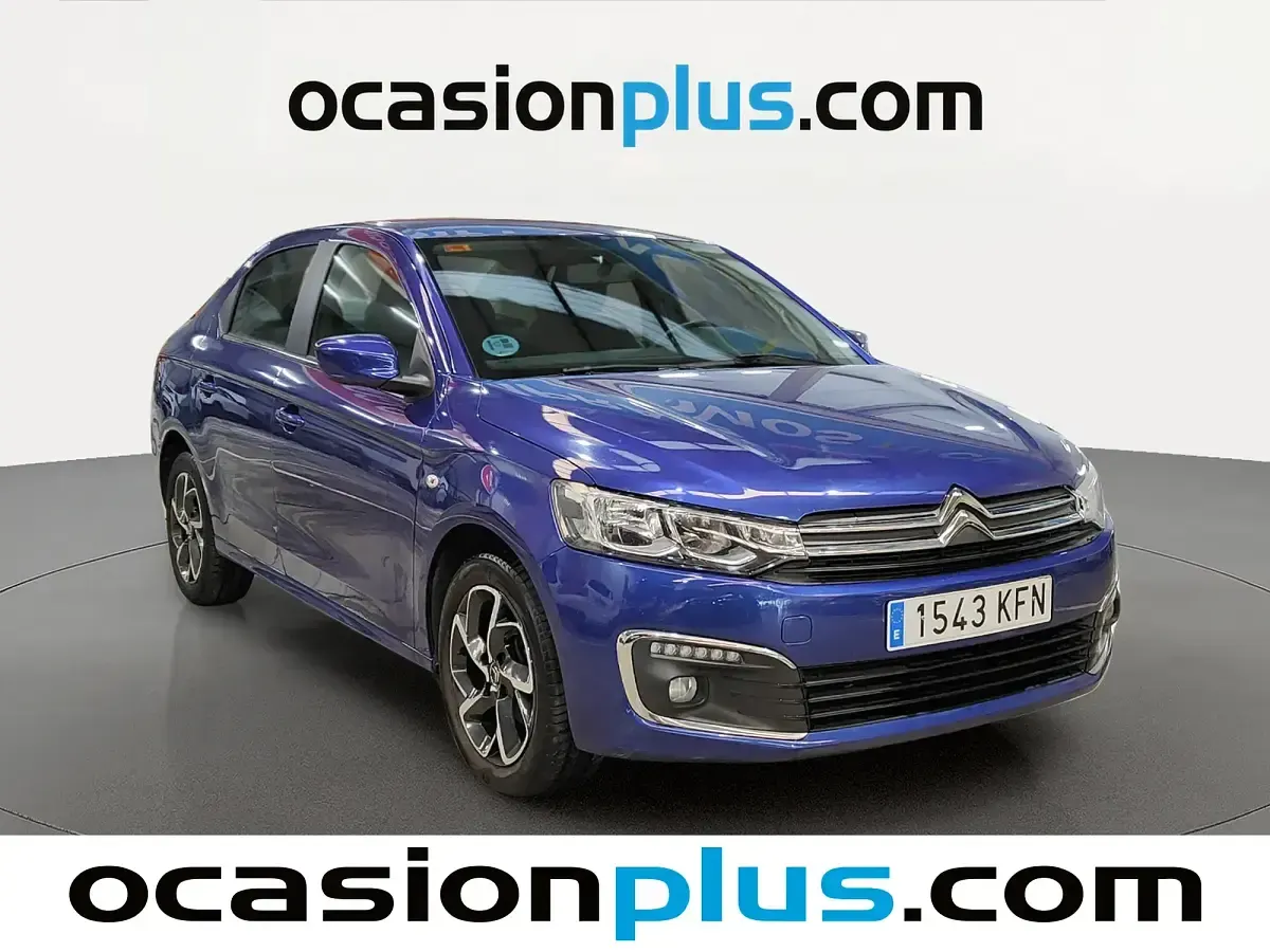 Brugt Citroën C-Elysee I PureTech 82 HK (60 kW) 2017 Blå Sedan
