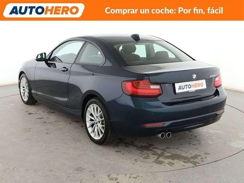 Usado BMW 220 Advantage 190 CV (139 kW) 2016 Azul Coupe