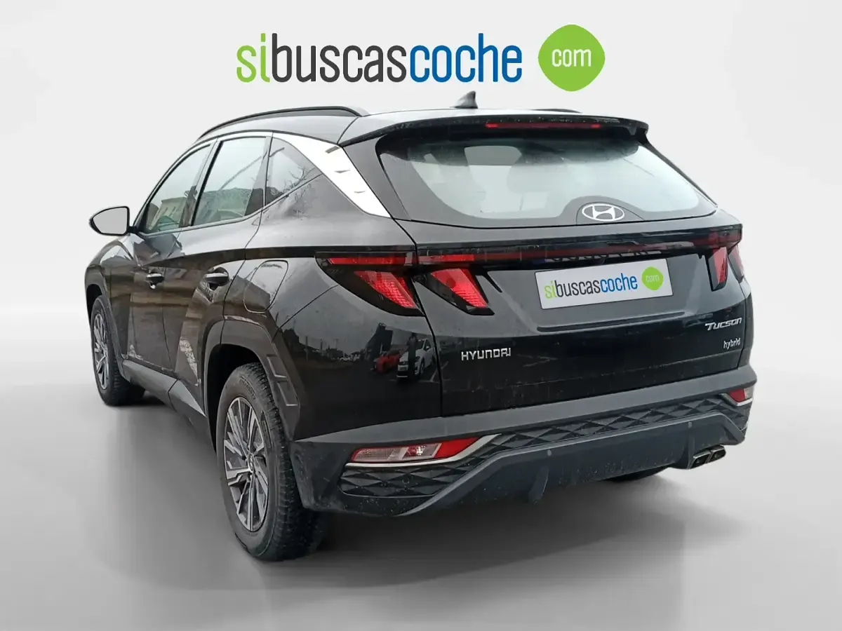 Usado Hyundai Tucson 136 CV (100 kW) 2021 Negro SUV