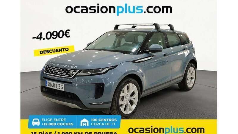 Gris Usado 2022 Land Rover Range Rover evoque SE SUV | 40.910 € (Precio justo) - Imagen 1/4