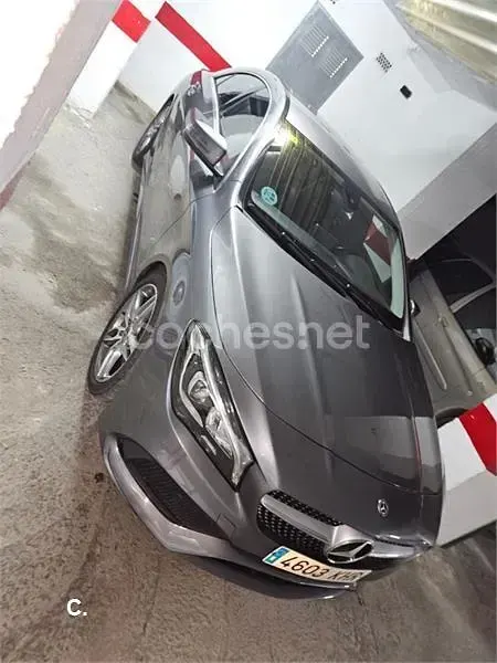 Usado Mercedes CLA200 136 CV (100 kW) 2018 Gris / plata Berlina