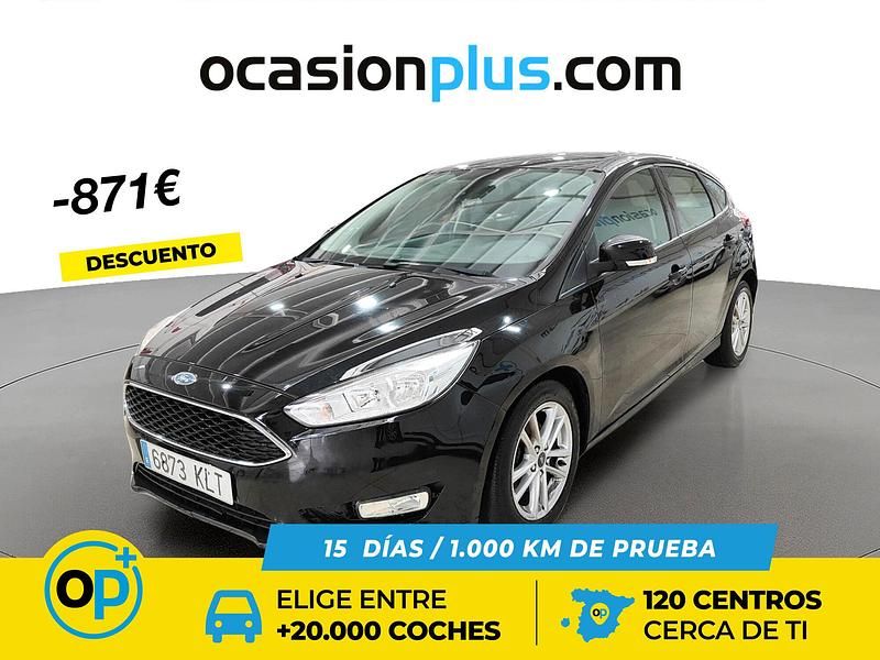 Usado Ford Focus Trend+ 125 CV (91 kW) 2018 Negro