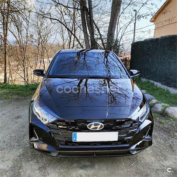 Negro Usado 2023 Hyundai i20 N Line Berlina | 14.900 € (Precio justo) - Imagen 1/4
