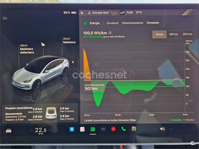 Usado Tesla Model 3 RWD 205 kW (279 CV) 2022 Eléctrico Berlina