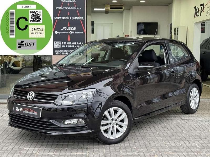 Negro Usado 2015 VW Polo Advance Utilitario | 9490 € (Precio justo) - Imagen 1/4