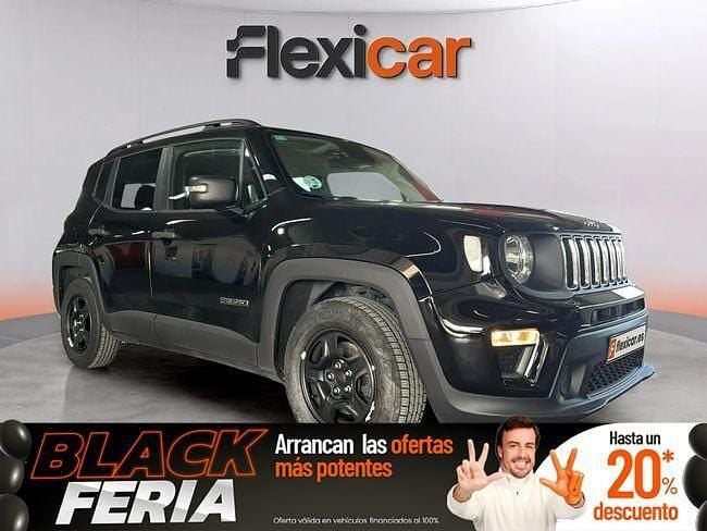 Negro Usado 2019 Jeep Renegade Sport SUV | 12.990 € (Precio justo) - Imagen 1/4