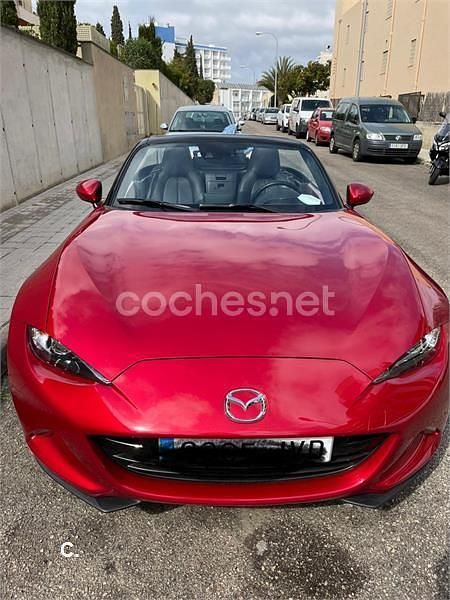 Usado Mazda MX5 Luxury 160 CV (117 kW) 2016 Rojo Descapotable