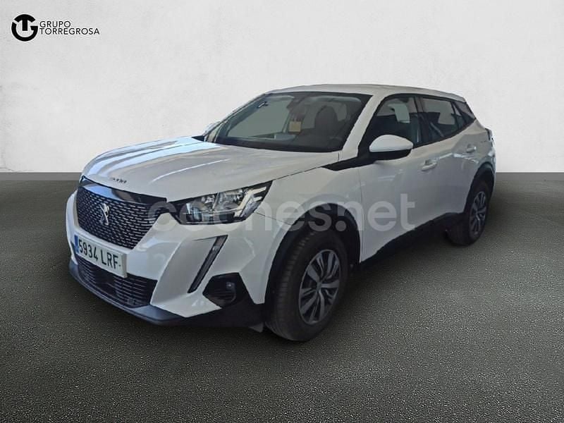 Blanco Usado 2021 Peugeot 2008 Allure SUV | 15.900 € (Precio justo) - Imagen 1/4