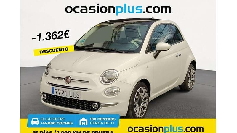 Blanco Usado 2020 Fiat 500 Star Utilitario | 13.628 € (Caro) - Imagen 1/4