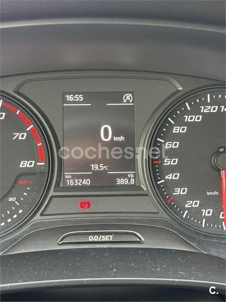 Usado Seat Leon SC Style 105 CV (77 kW) 2014 Blanco Utilitario