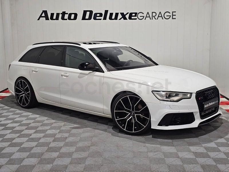 Usado Audi A6 313 CV (230 kW) 2013 Blanco Familiar