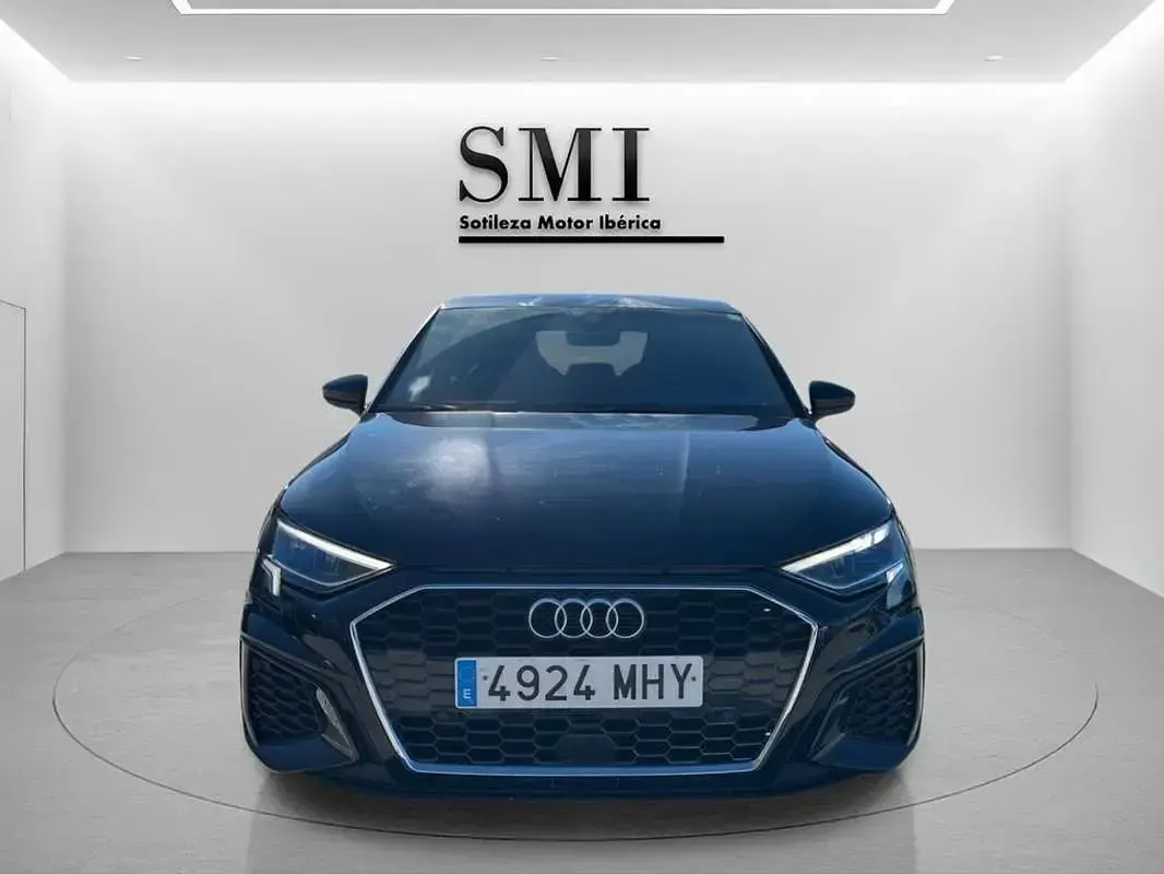 Usado Audi A3 Sportback S-Line 150 CV (110 kW) 2023 Negro Utilitario