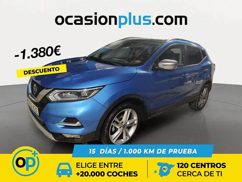 Azul Usado 2019 Nissan Qashqai N-Connecta SUV | 15.190 € (Precio justo) - Imagen 1/4
