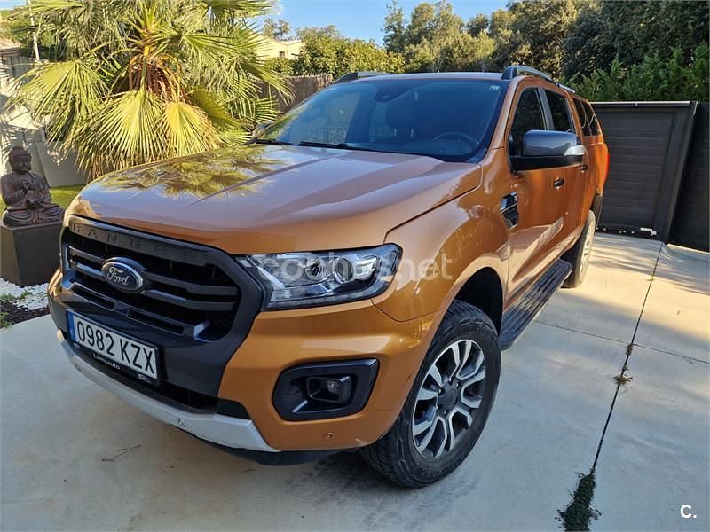 Usado Ford Ranger Wildtrack 213 CV (156 kW) 2019 Naranja Pickup/Camioneta
