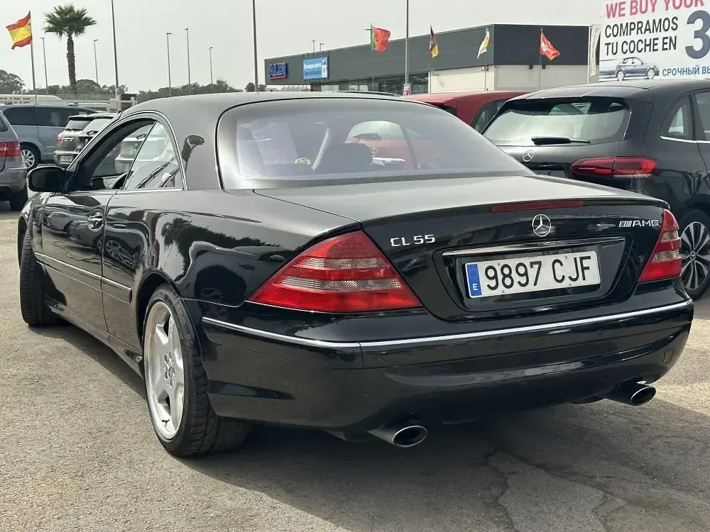 Usado Mercedes CL55 AMG AMG 360 CV (264 kW) 2001 Negro metalico Coupe