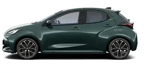 Uusi Toyota Yaris Hybrid 116 HP (85 kW) 2026 Vihreä