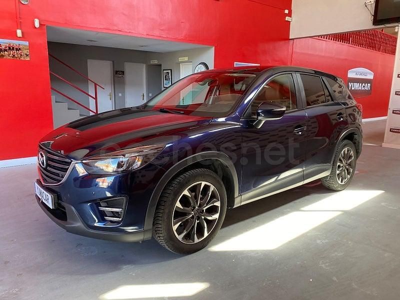 Usado Mazda CX-5 Luxury 150 CV (110 kW) 2017 Azul SUV