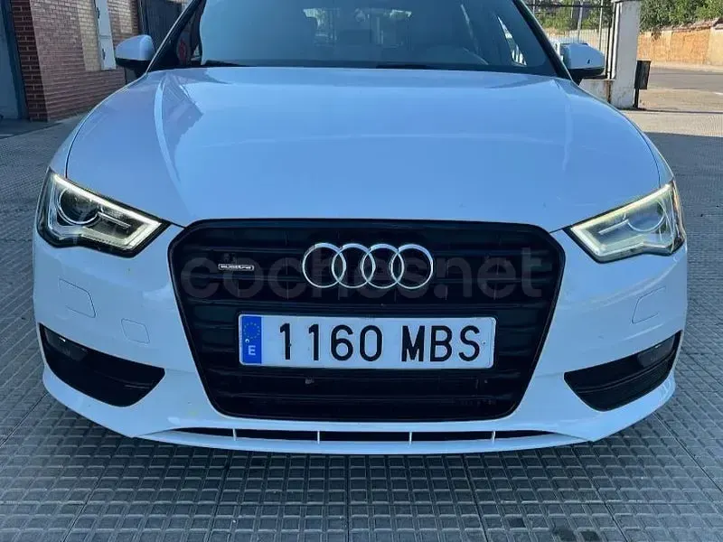 Usado Audi A3 184 CV (135 kW) 2013 Blanco Berlina