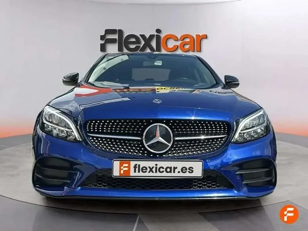 Usado Mercedes C200 160 CV (117 kW) 2020 Azul Berlina