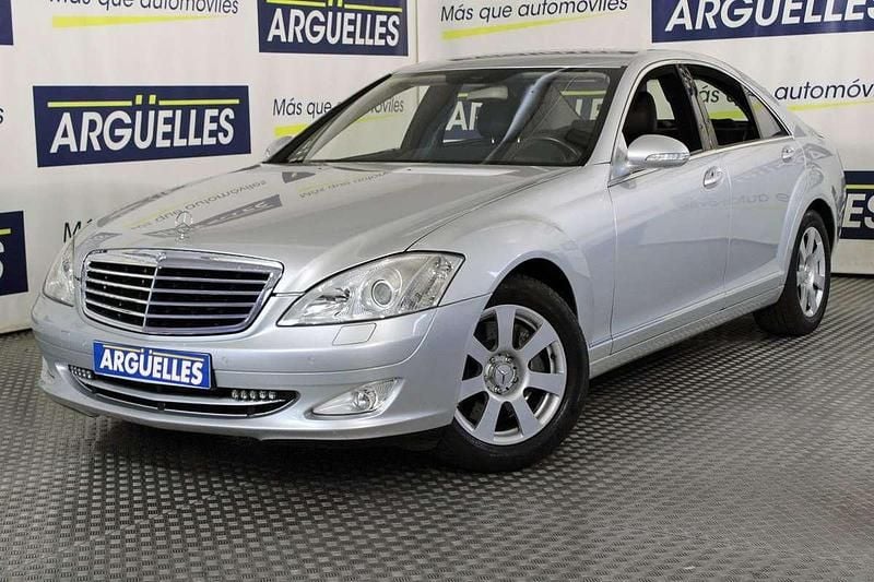 Plateado Usado 2007 Mercedes S500 Berlina | 16.800 € (Precio justo) - Imagen 1/4