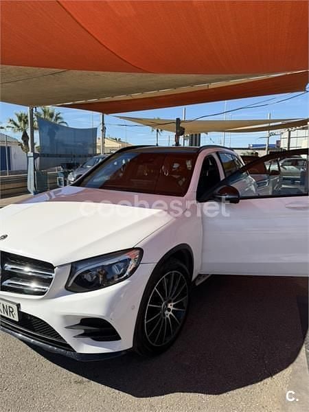 Usado Mercedes GLC250 211 CV (155 kW) 2018 Blanco SUV
