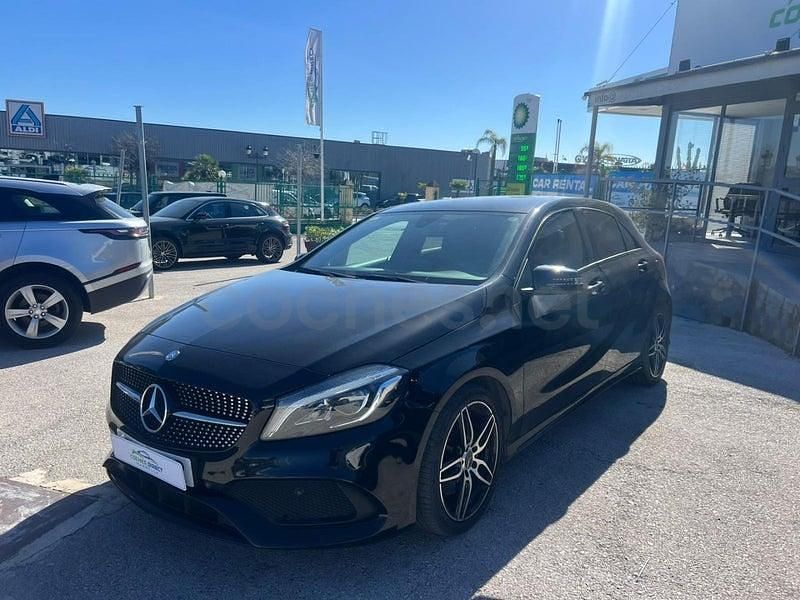 Usado Mercedes A220 AMG line 177 CV (130 kW) 2016 Negro Berlina